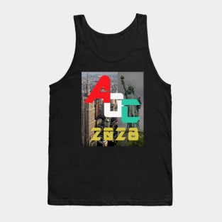 AOC - Alexandria Ocasio-Cortez - 2028 - President Tank Top